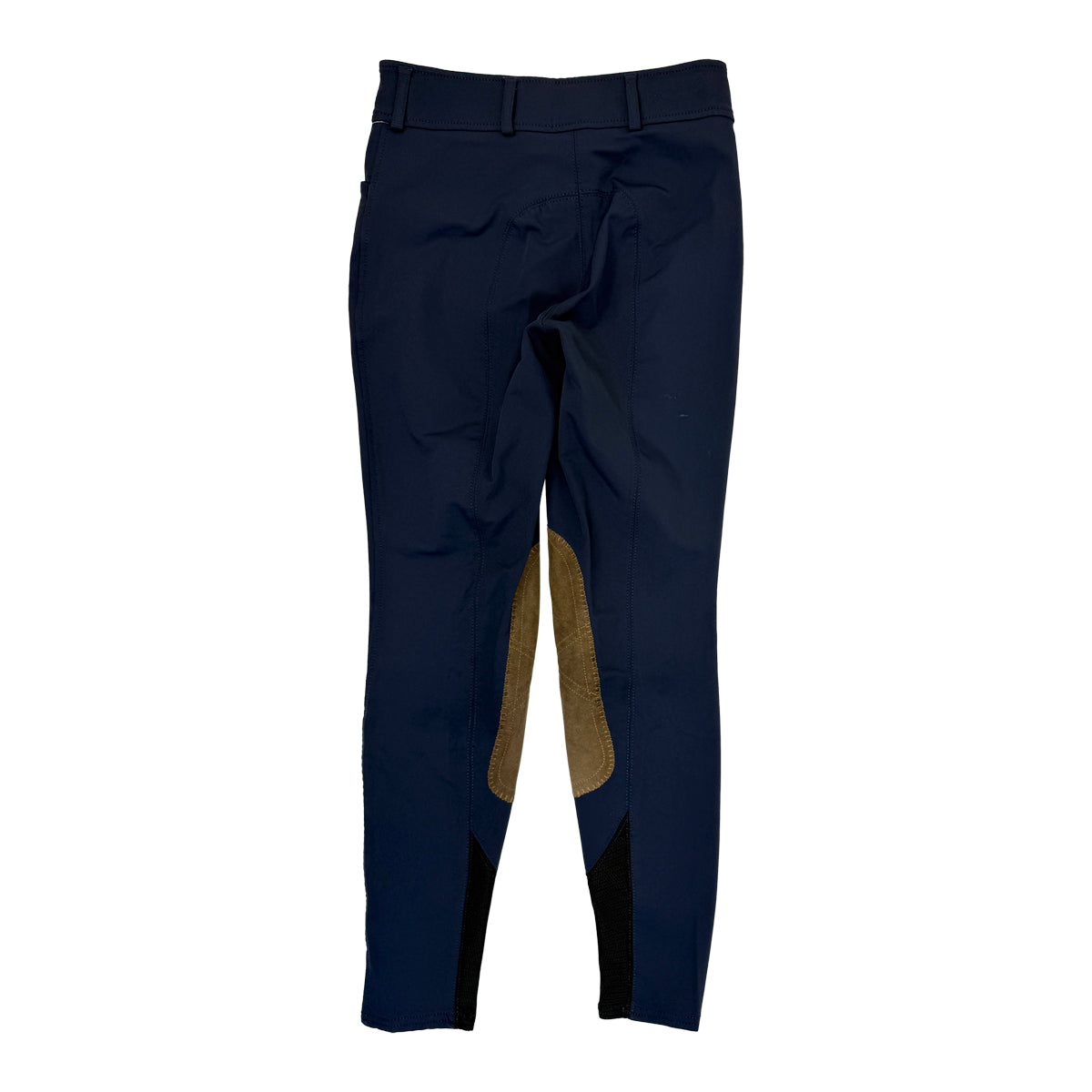 RJ Classics Kids &#39;Avery&#39; Knee Patch Breeches in Navy