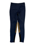 RJ Classics Kids 'Avery' Knee Patch Breeches in Navy