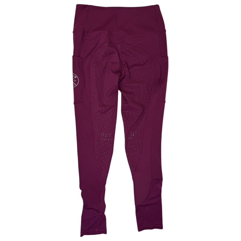Free Ride Define Leggings in Raspberry