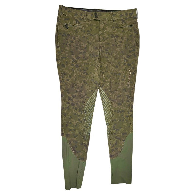 Samshield 'Clotilde' Breeches in Green Camo