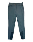 Romfh 'Sarafina' Bling Full Seat Breeches in Dusty Blue