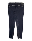 Equiline 'Eidacek' Knee Grip Breeches in Black/White Trim
