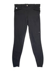 Equiline Silicone Knee Patch Breeches in Black