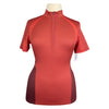 Kerrits 'Always Cool Ice Fil®' Short Sleeve in Ruby 