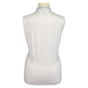 Kerrits 'Affinity®' Sleeveless Show Shirt in White/Iron Bouquet