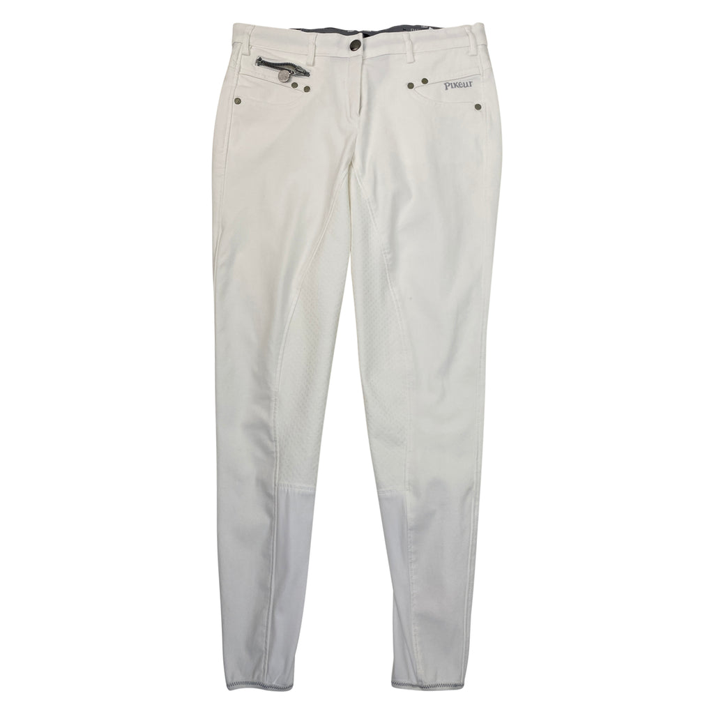 Pikeur 'Dakona' Grip Breeches in White