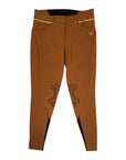 Front of Horse Pilot 'X-Design' Breeches in Golden Brown - Women's Medium