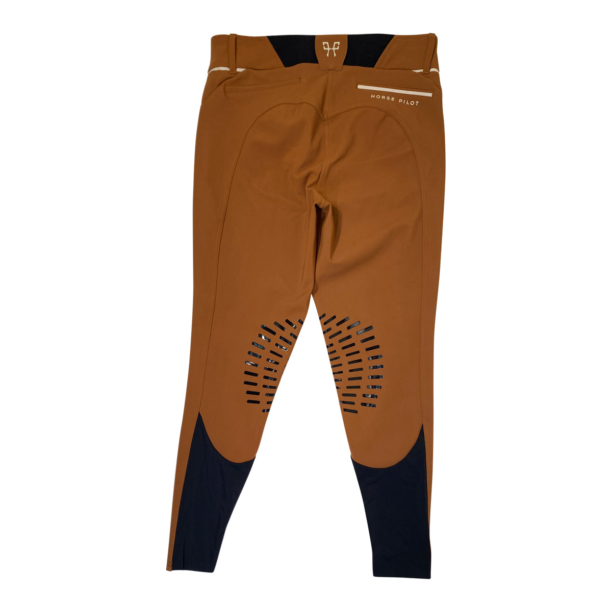 BACK OF Horse Pilot 'X-Design' Breeches in Golden Brown - Women's Medium