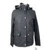 Barbour 'Godrevy' Wax Jacket in Black - Women's 6 (Small)