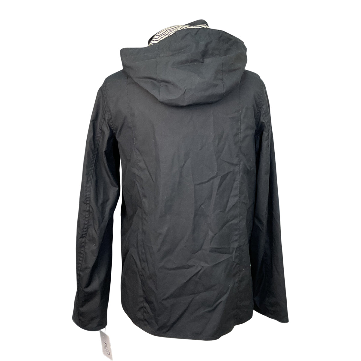Barbour 'Godrevy' Wax Jacket in Black - Women's 6 (Small)