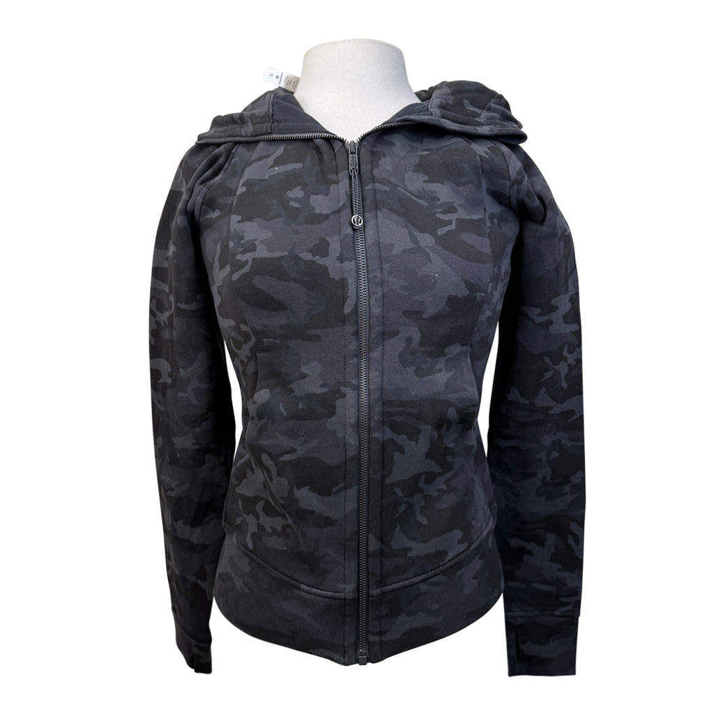 Lululemon Hooded 'Define' Jacket  in Black Camo