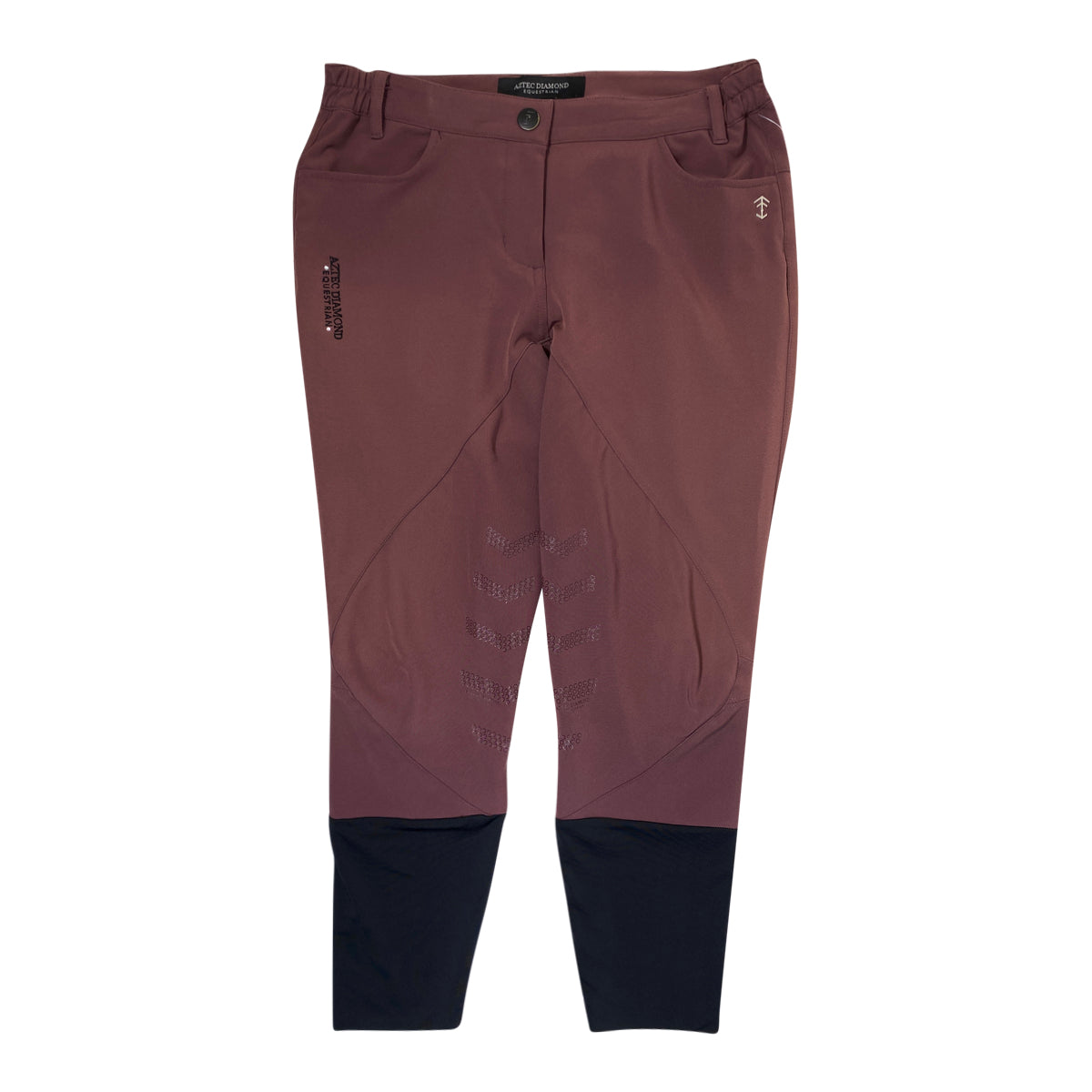 Aztec Diamond Breeches in Plum