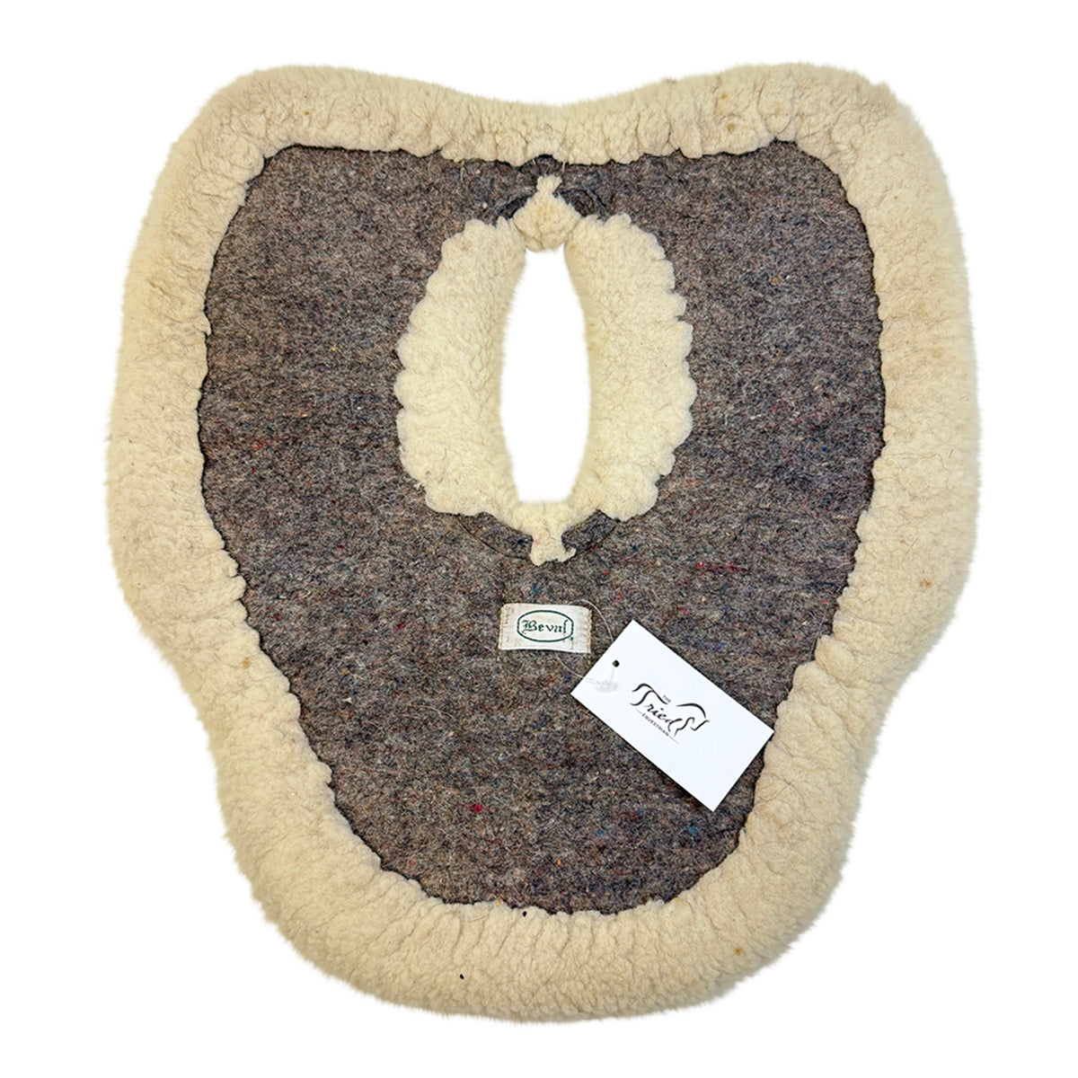 Beval Therapeutic Wither Relief Half Pad in Natural 