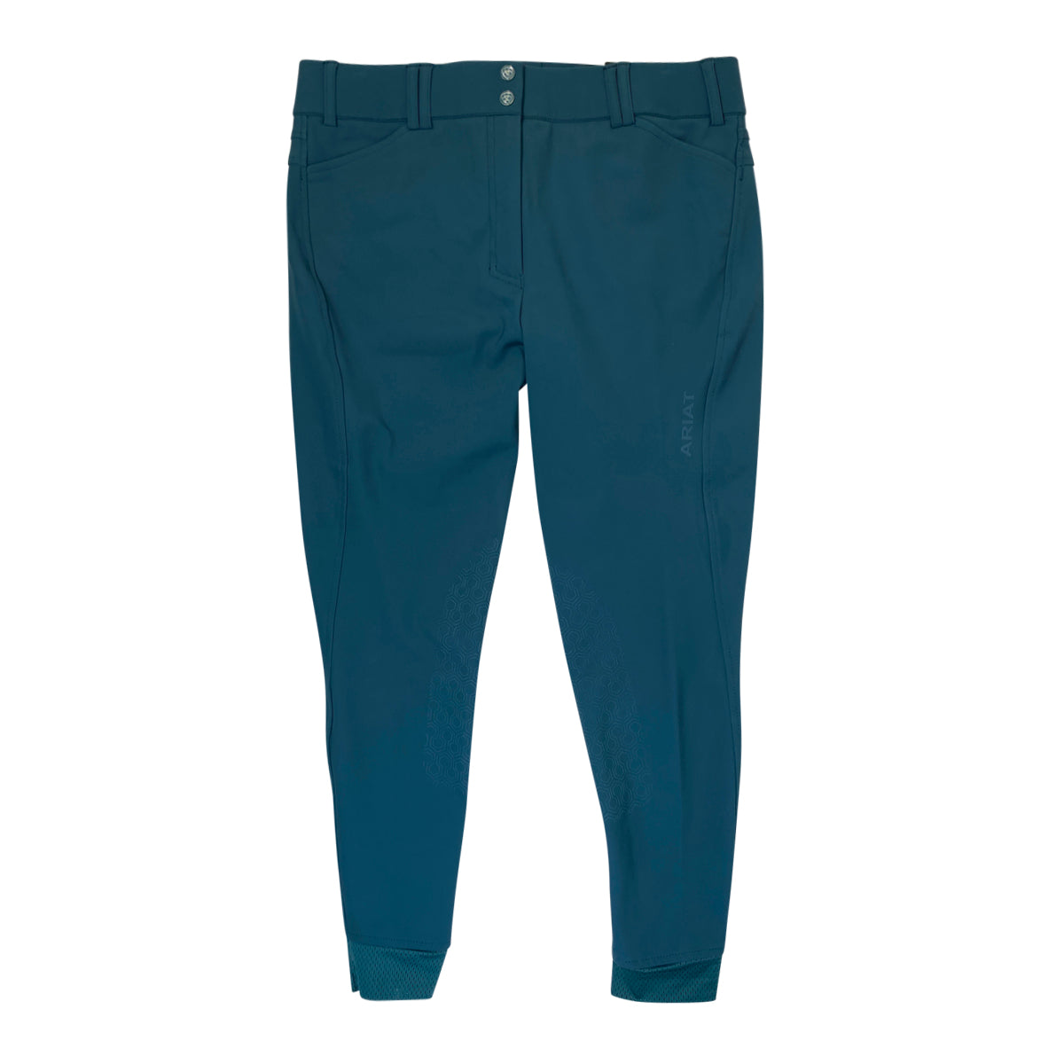 Ariat 'Tri Factor Grip' Full Seat Breeches in Deep Petroleum