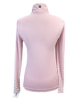 Asmar Equestrian 1/4 Zip Shirt in Pink