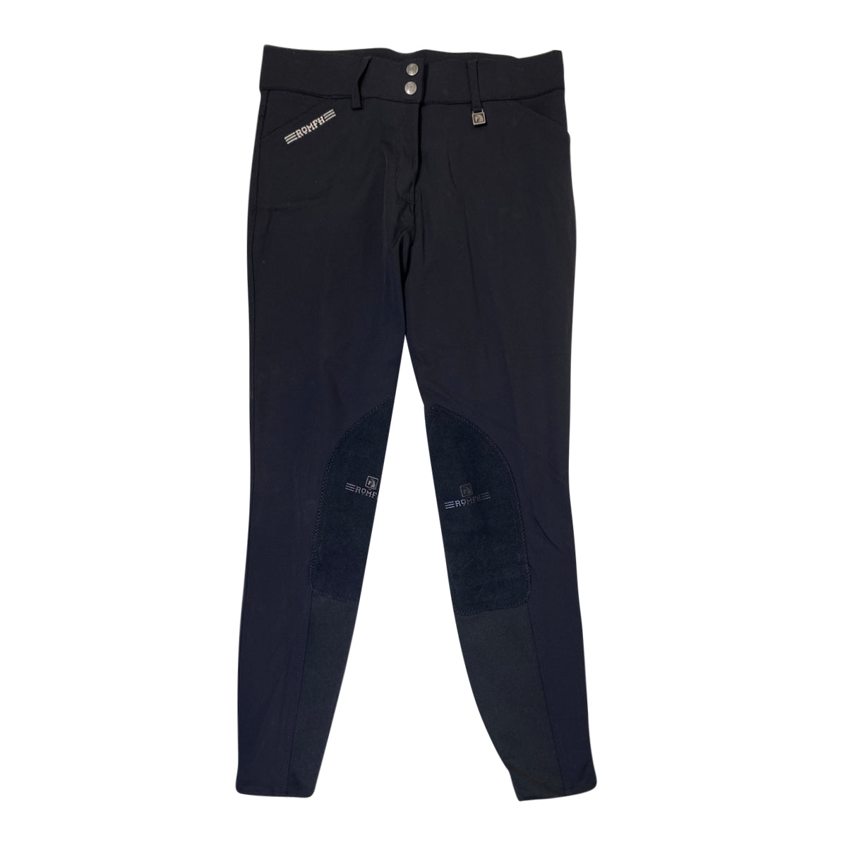Romfh 'Sarafina' Knee Patch Breeches in Black