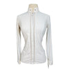 Dada Sport 'Venezia' Long Sleeve Show Shirt in White 