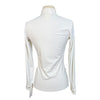 Dada Sport 'Venezia' Long Sleeve Show Shirt in White 
