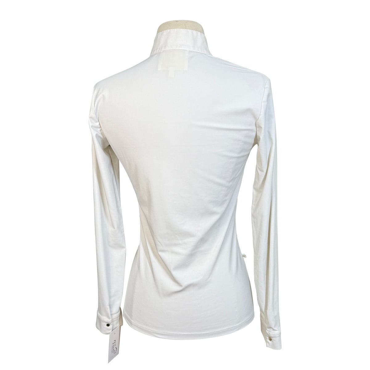 Dada Sport 'Venezia' Long Sleeve Show Shirt in White 
