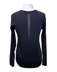 TKEQ Essential Relaxed Long Sleeve Top in Black
