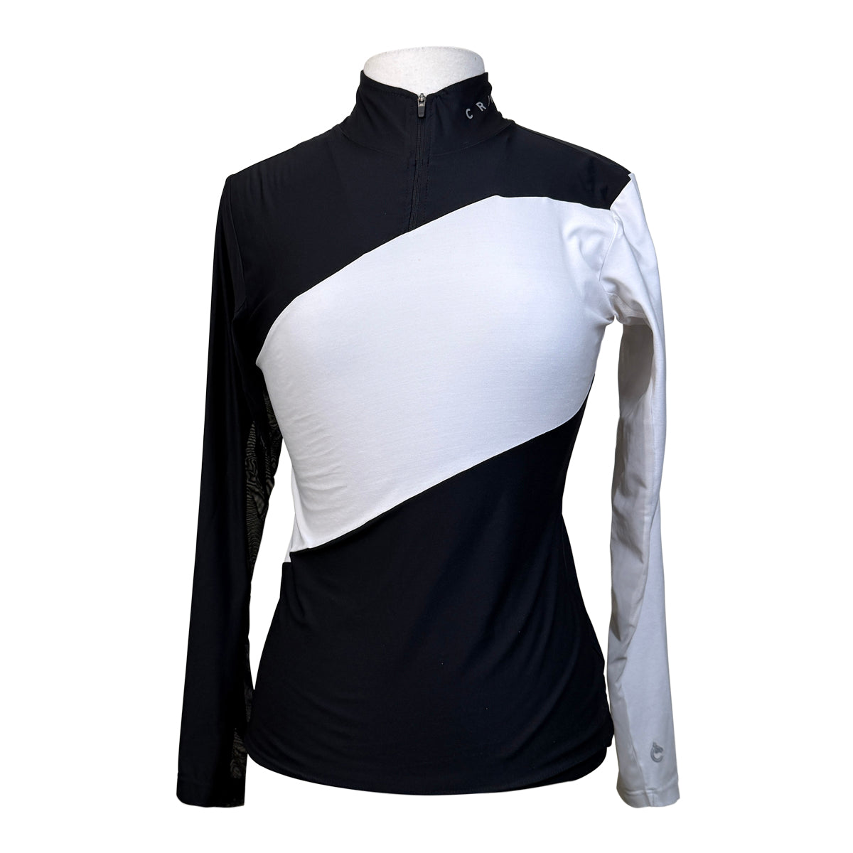 Criniēre 'Sophie' Schooling Top in Black/White