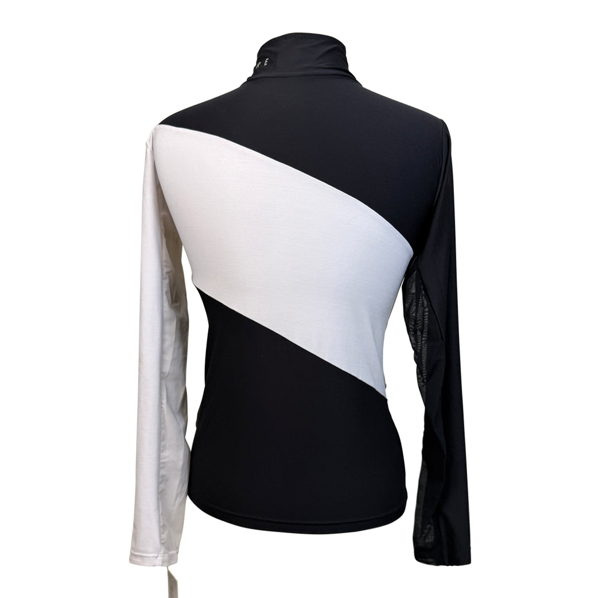 Criniēre 'Sophie' Schooling Top in Black/White