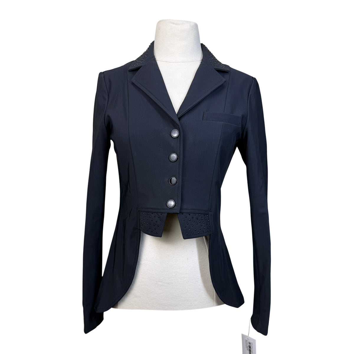Ovation 'Elegance' Dressage Short Tail Coat in Black