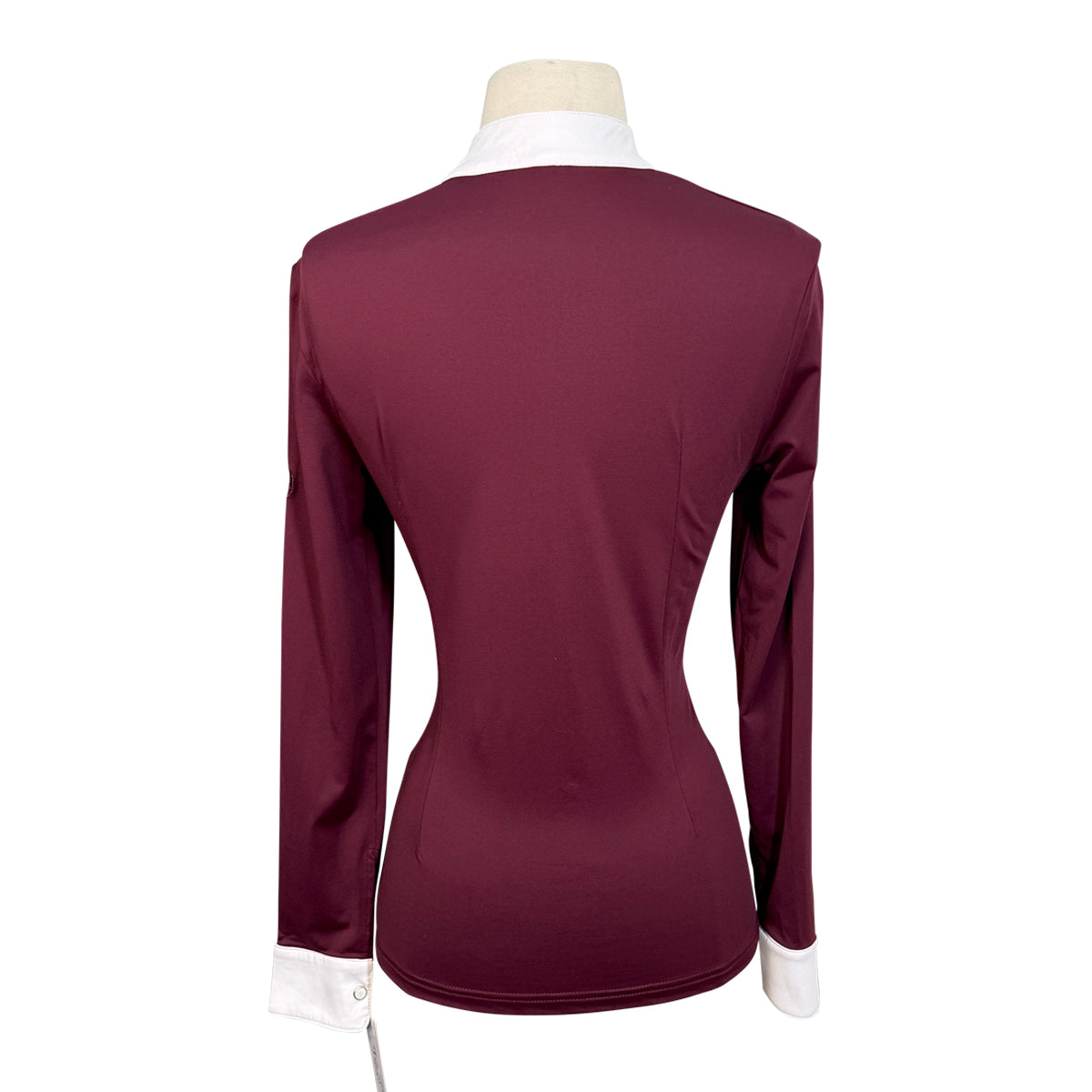 Halter Ego 'Elyse' Competition Shirt  in Bordeaux
