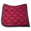 Equestrian Stockholm Dressage Saddle Pad in Wild Rose - Full