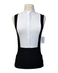 Samshield 'Yasmina' Sleeveless Shirt in Black/White