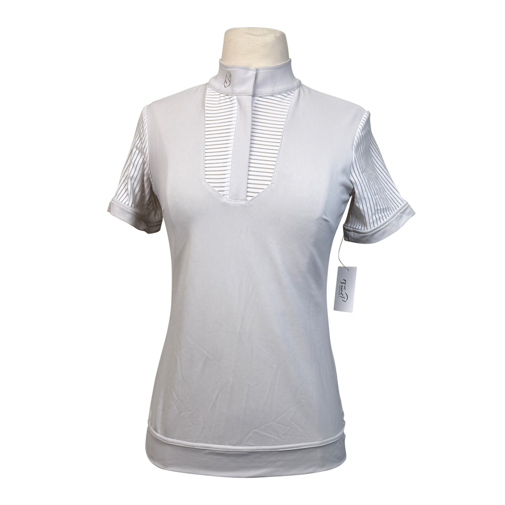 Samshield 'Apolline' Short Sleeve Show Shirt in White 