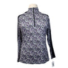 Kerrits 'Aire Ice Fil' Shirt in Purple Cheetah