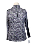 Kerrits 'Aire Ice Fil' Shirt in Purple Cheetah