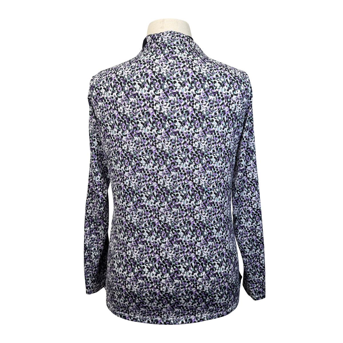 Kerrits 'Aire Ice Fil' Shirt in Purple Cheetah
