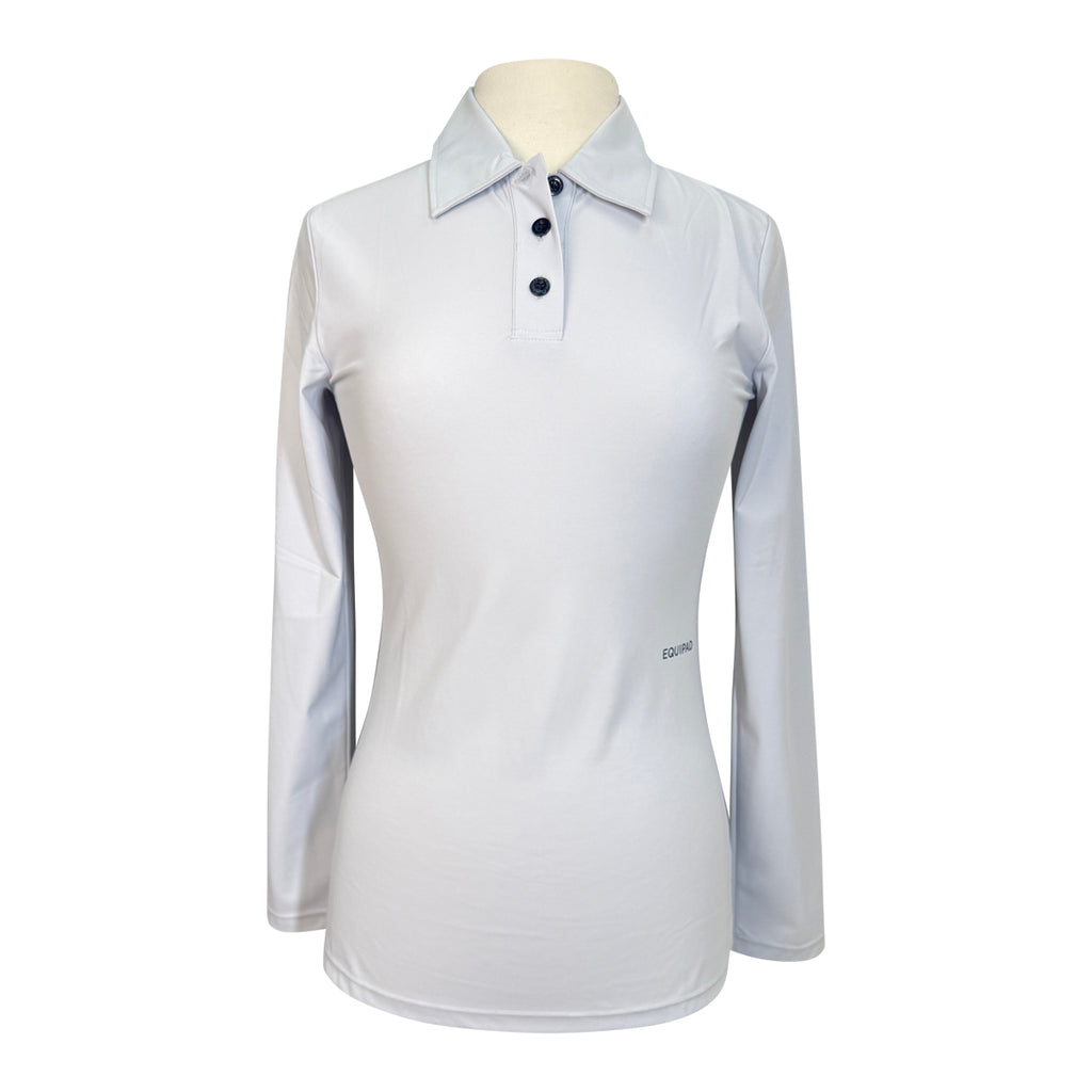 Equipad L/S Polo Shirt in Baby Blue