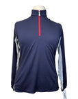 Kastel Denmark Sun Shirt in Navy/Red