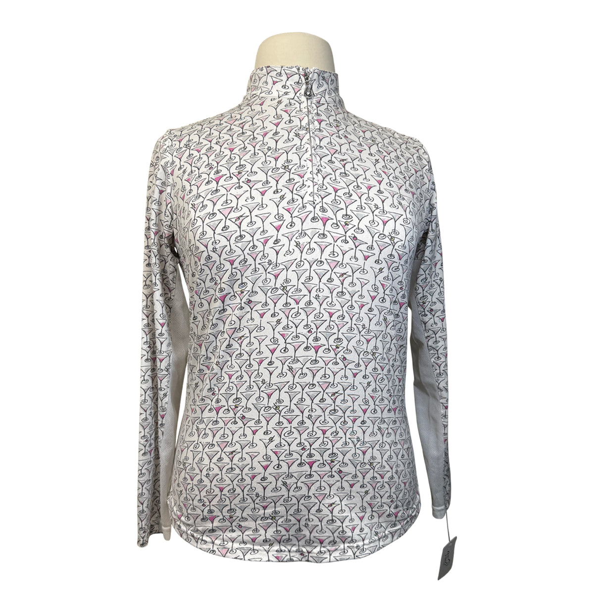 SanSoleil Long Sleeve Sun Shirt in Pink Martini