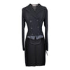 Front of RJ Classics 'Rhapsody' Mesh Shadbelly in Black - Women's 0R