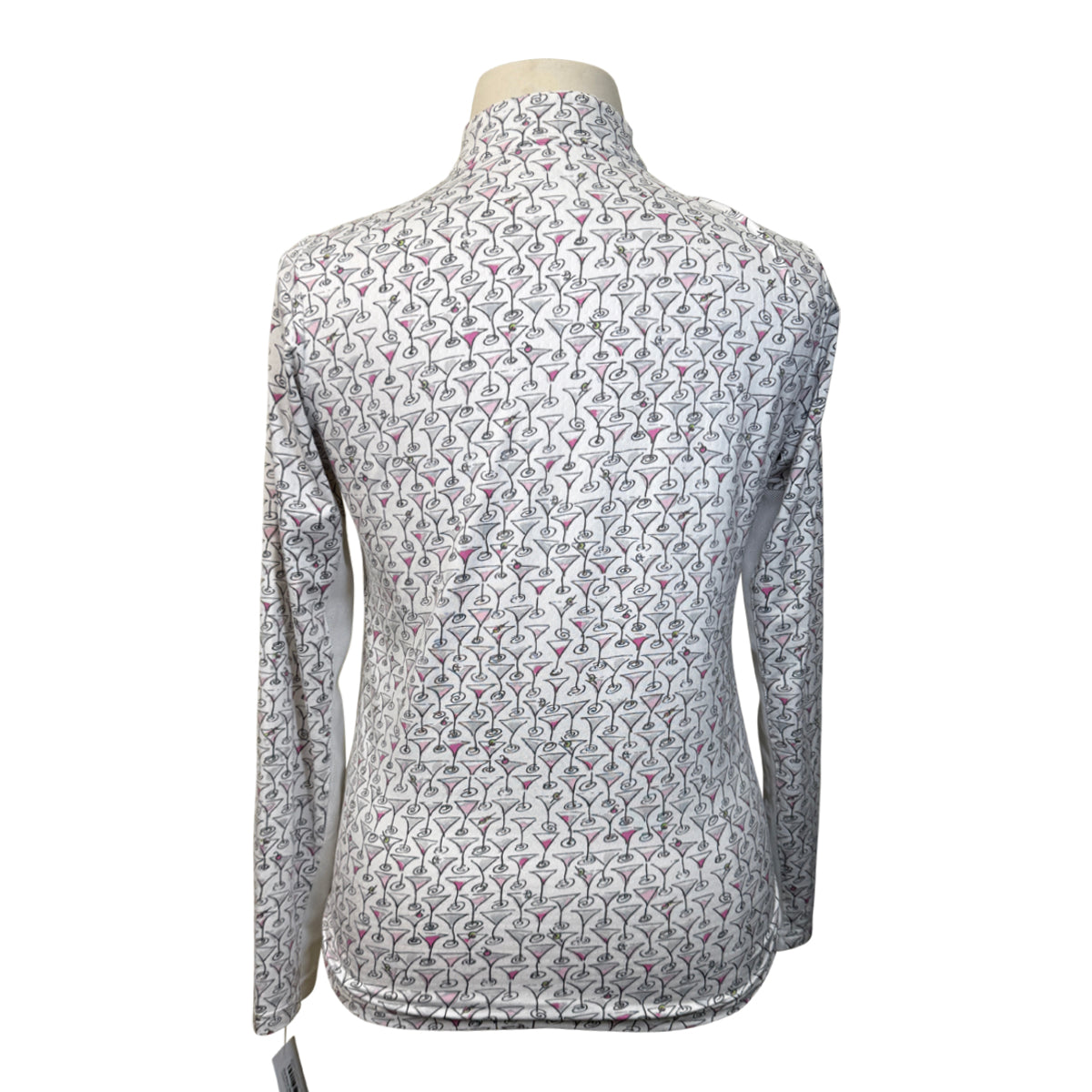 SanSoleil Long Sleeve Sun Shirt in Pink Martini