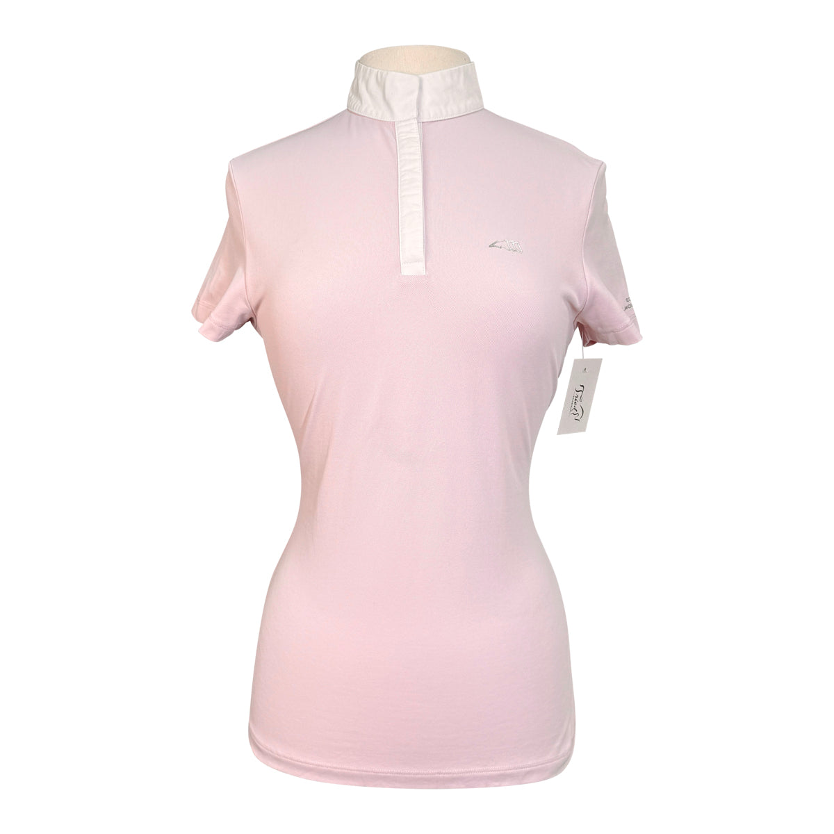 Equiline 'Tempo Libero' Short Sleeve Training Polo in Orchid Ice