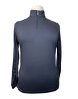 Kastel Denmark Long Sleeve Crystal Crown Shirt in Black