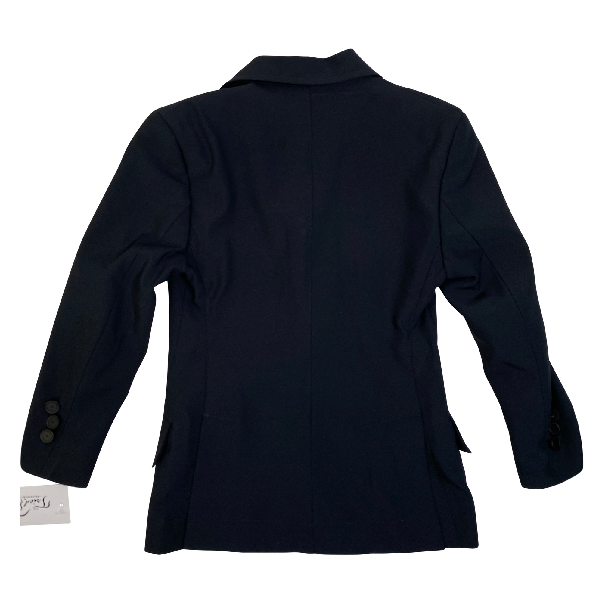 RJ Classics 'Ellie' Washable Grey Label Show Coat in Navy - Children's 6R
