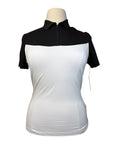 Equiline Training Polo in Black & White