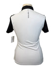 Equiline Training Polo in Black & White