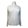 RJ Classics Women's 'Carly' 37.5 Show Shirt in White/Crabs
