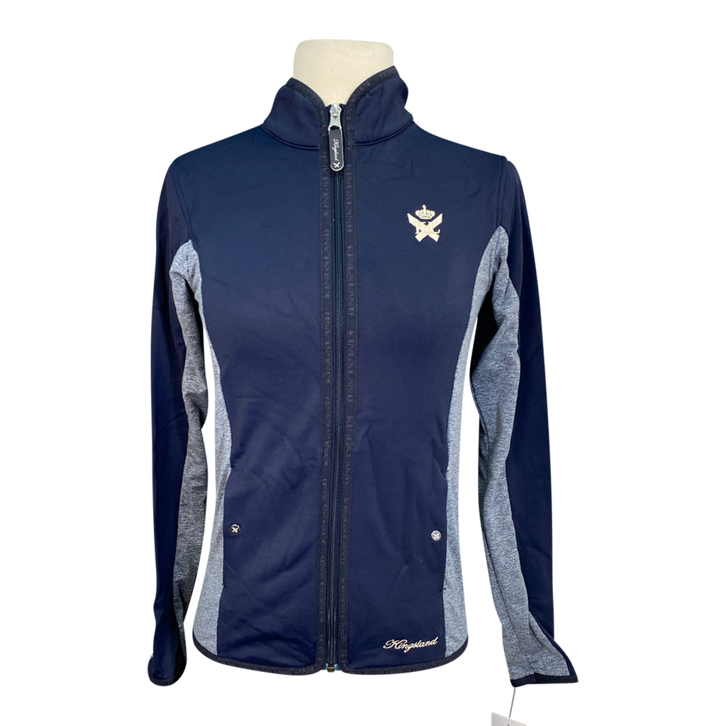 Kingsland Training Jacket in Navy/Heather