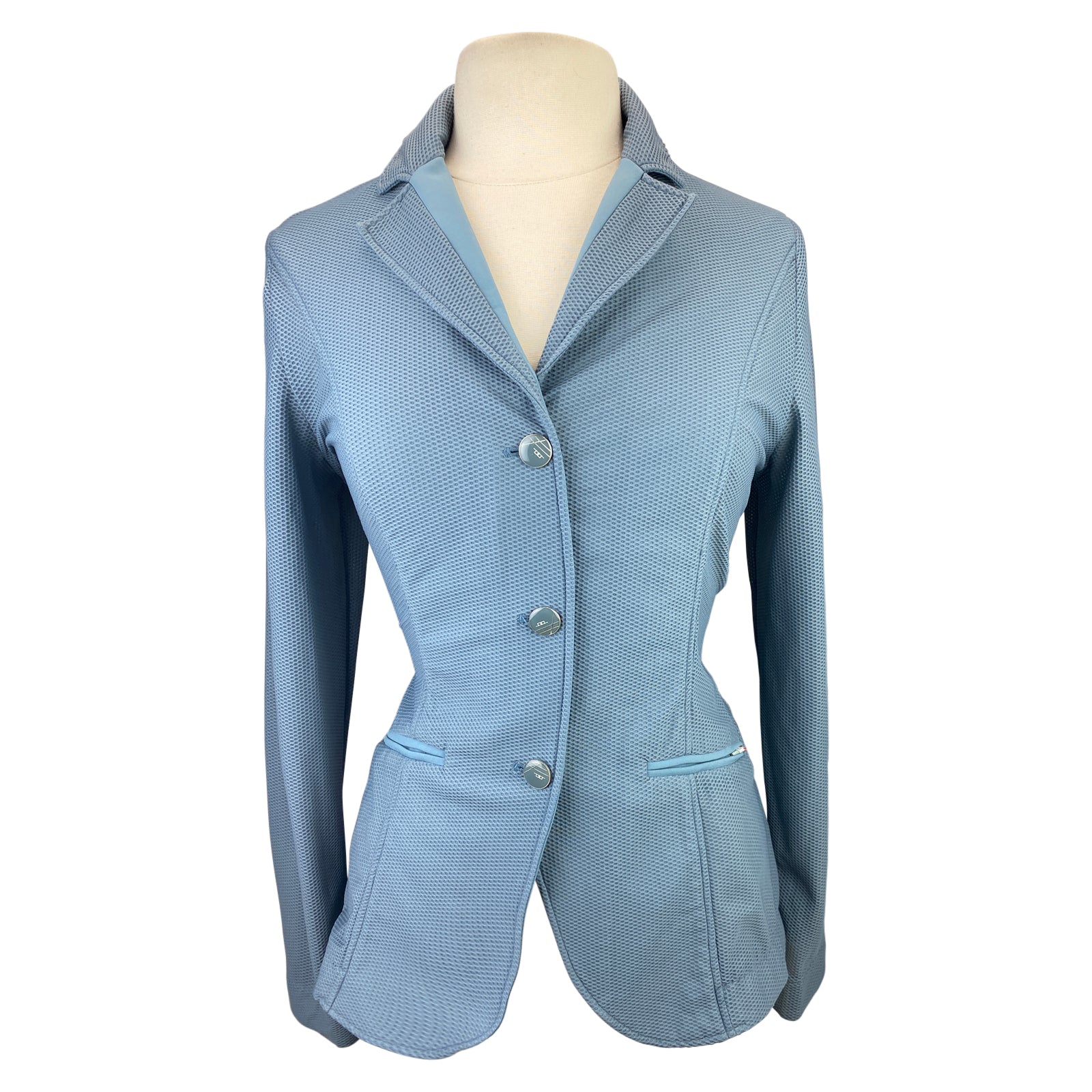 AA Platinum 'MotionLite' Show Coat in Aviation Blue - Women's XS