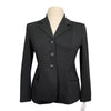 Grand Prix EQJ Classic Show Coat  in Black