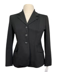 Grand Prix EQJ Classic Show Coat  in Black