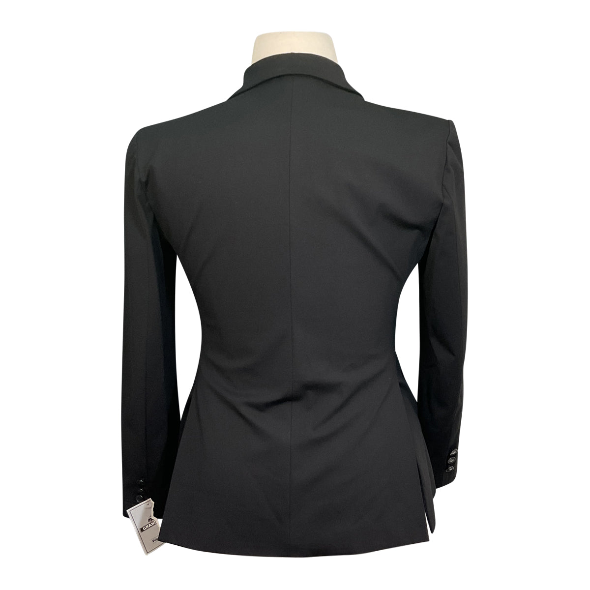 Grand Prix EQJ Classic Show Coat  in Black